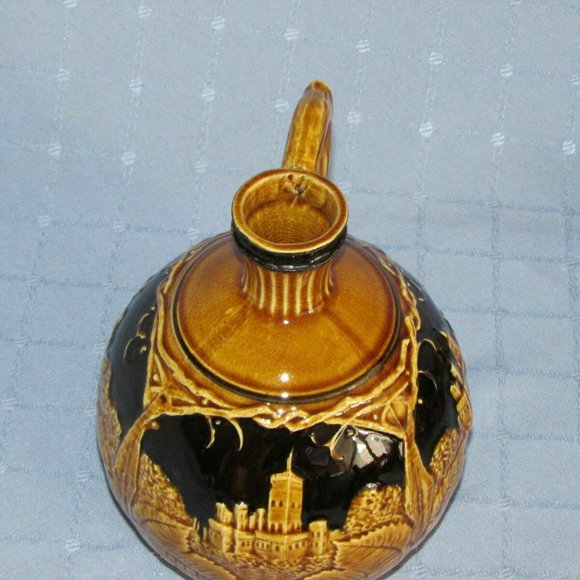 Vintage Liquor Decanter Set Mid-Century Ceramic Pottery Please Read Description - Picture 10 of 13